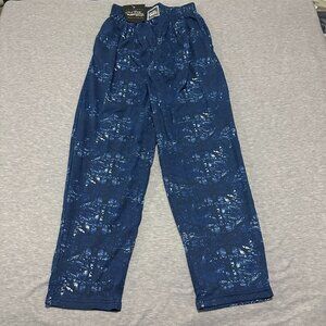 NWT California Crazee Wear Pants Mens M Baggy Blue Parachute MC Hammer Gym USA